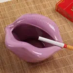 Cartoon Lips Ceramic Ashtray tag1