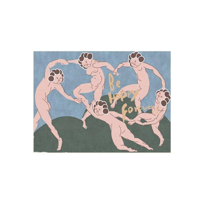 Cartoon People Luxurious Rug -  - #tag1#