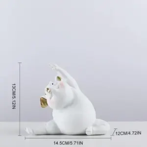 Cartoon Pig Figurines