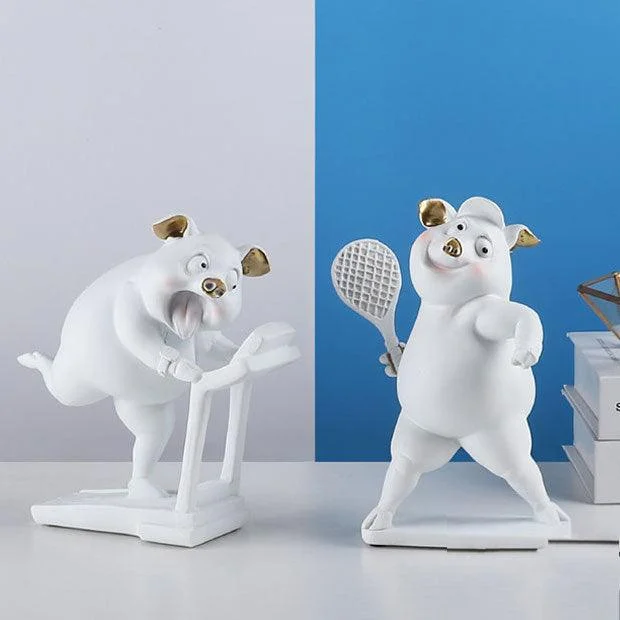 Cartoon Pig Figurines -  - #tag1#