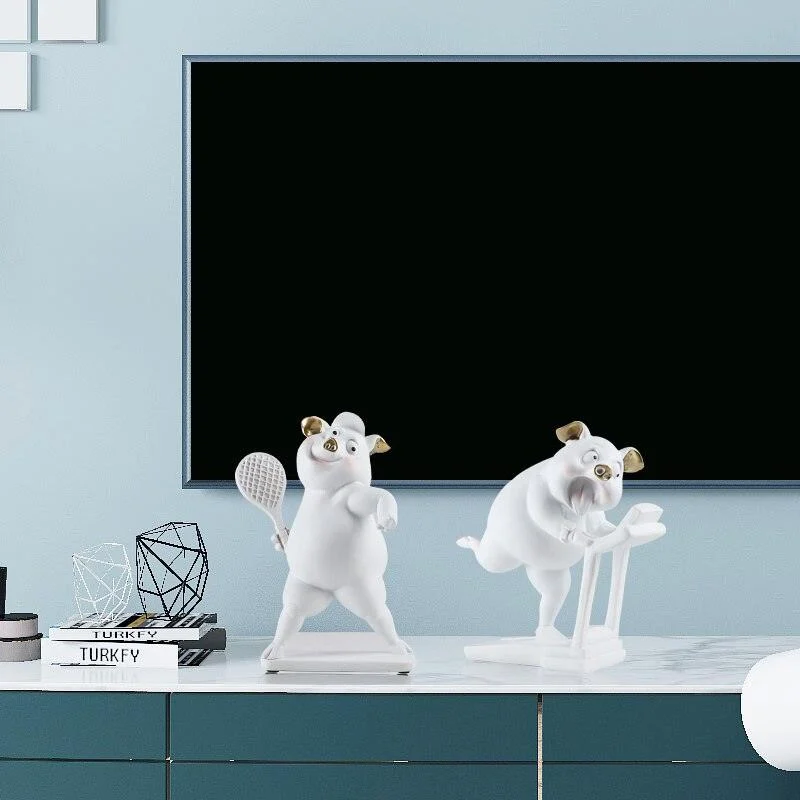 Cartoon Pig Figurines -  - #tag1#