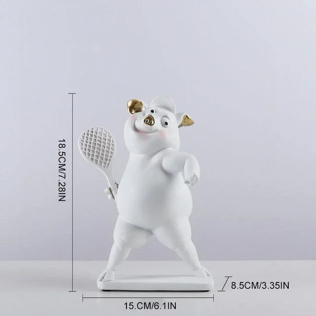 Cartoon Pig Figurines -  - #tag1#
