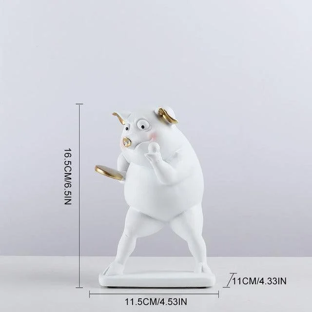 Cartoon Pig Figurines -  - #tag1#