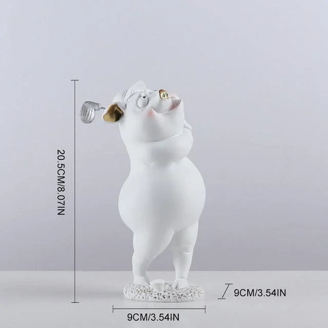 Cartoon Pig Figurines -  - #tag1#