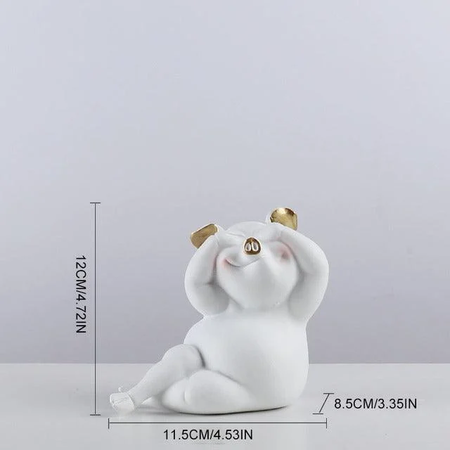 Cartoon Pig Figurines -  - #tag1#