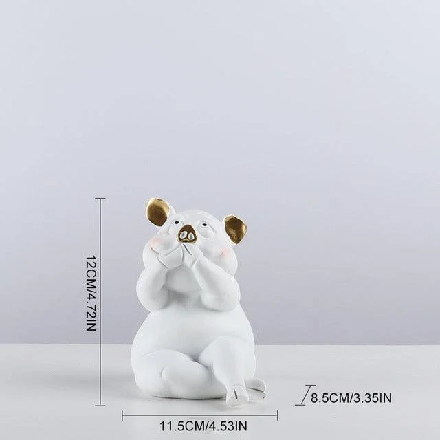 Cartoon Pig Figurines -  - #tag1#
