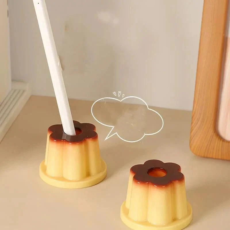 Cartoon Pudding Shape Pen Holder -  - #tag1#