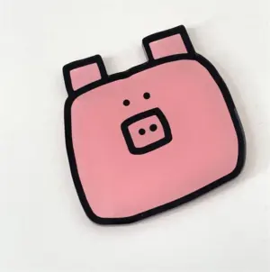 Cartoon Style Non-Slip Heat Resistant Coaster