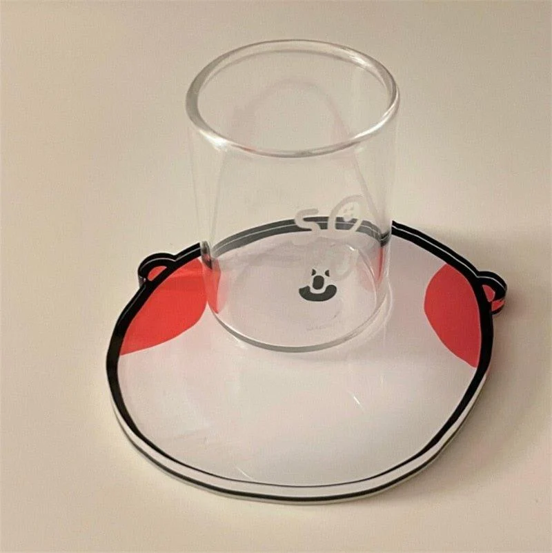 Cartoon Style Non-Slip Heat Resistant Coaster -  - #tag1#