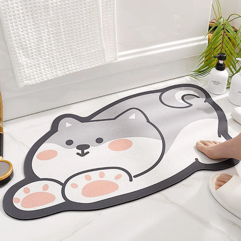 Cartoon Super Absorbent Anti-slip Floor Mat for Bathroom -  - #tag1#