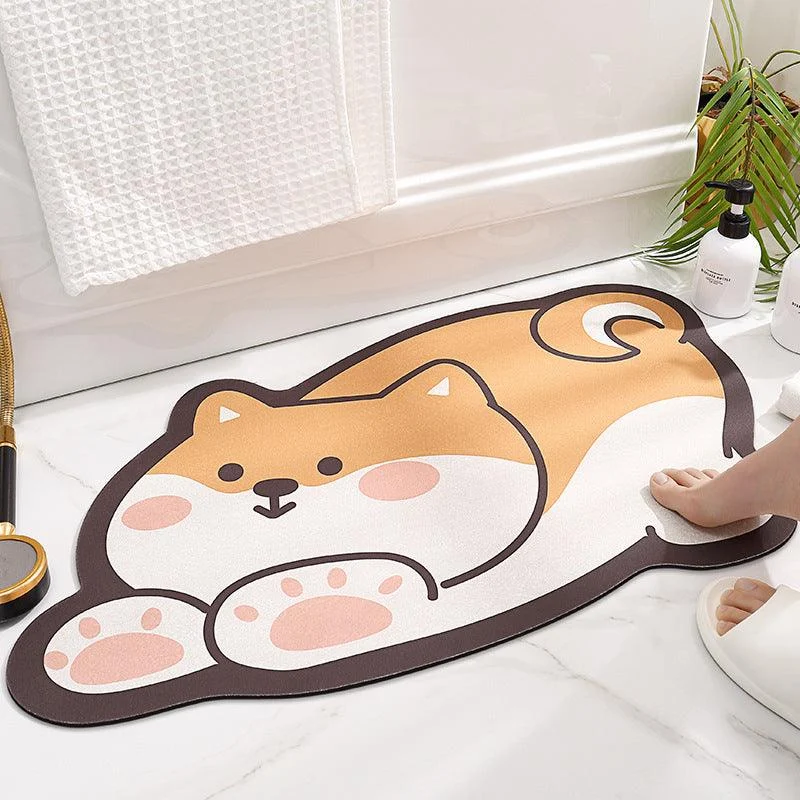 Cartoon Super Absorbent Anti-slip Floor Mat for Bathroom -  - #tag1#