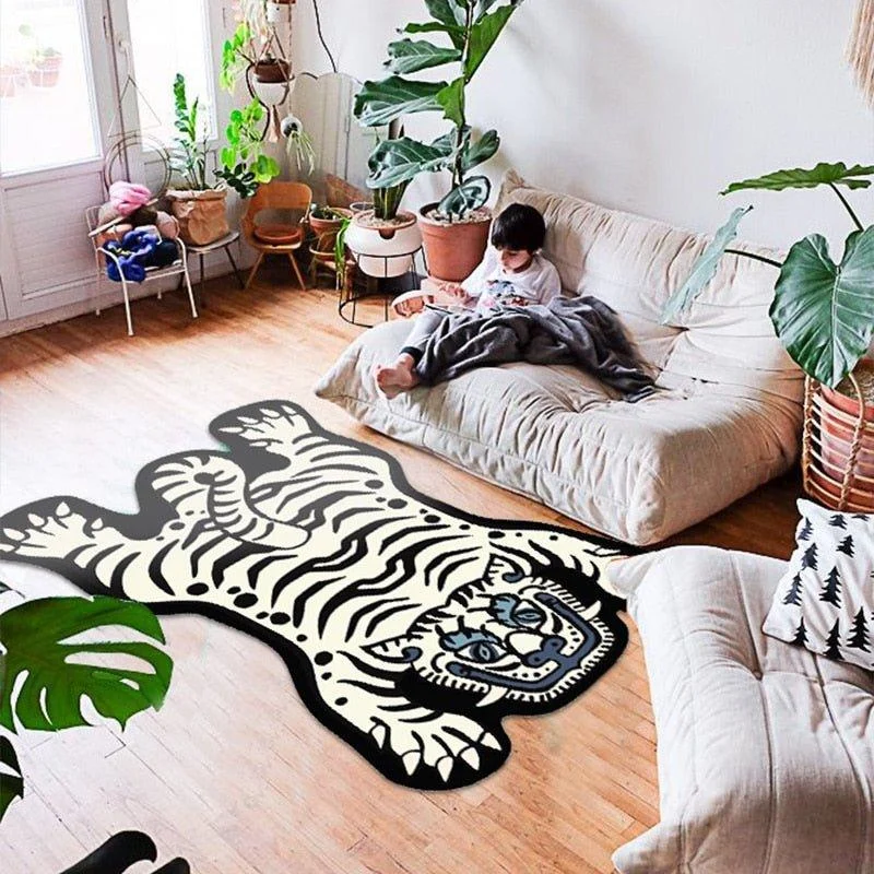 Cartoon Tiger Rug -