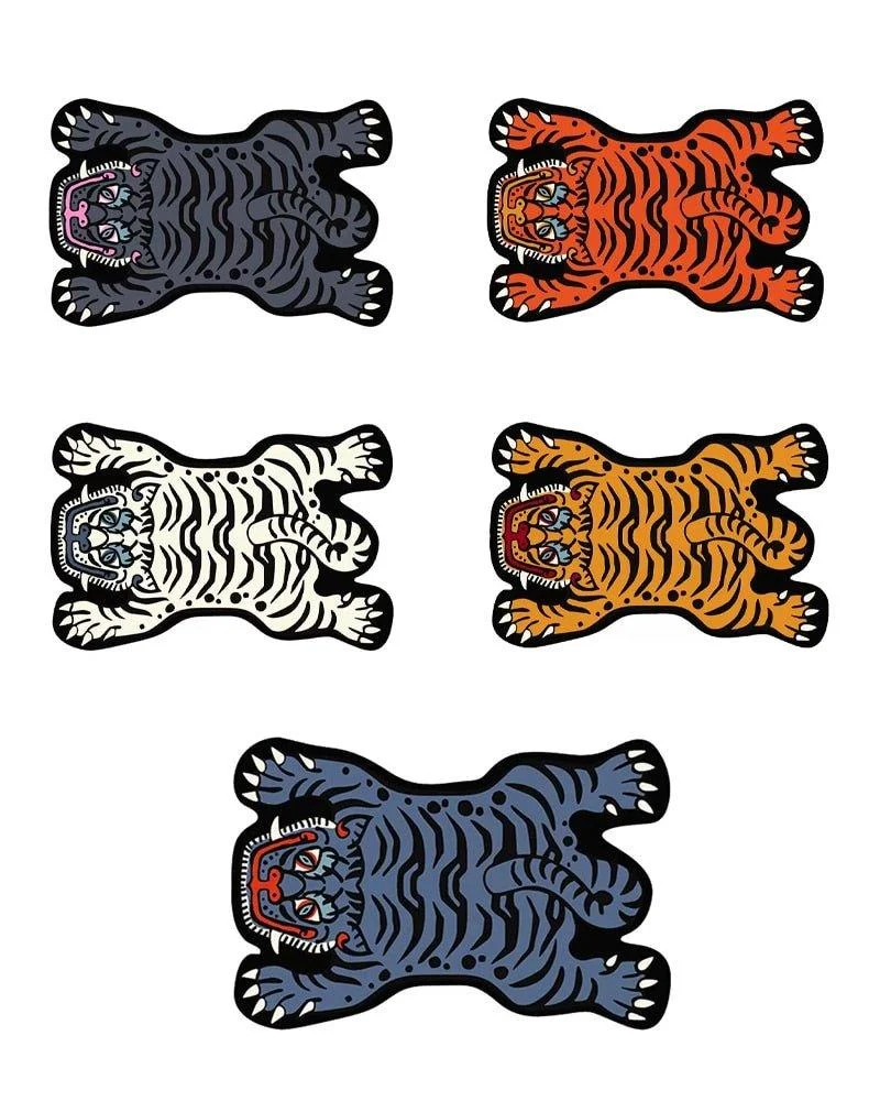 Cartoon Tiger Rug -