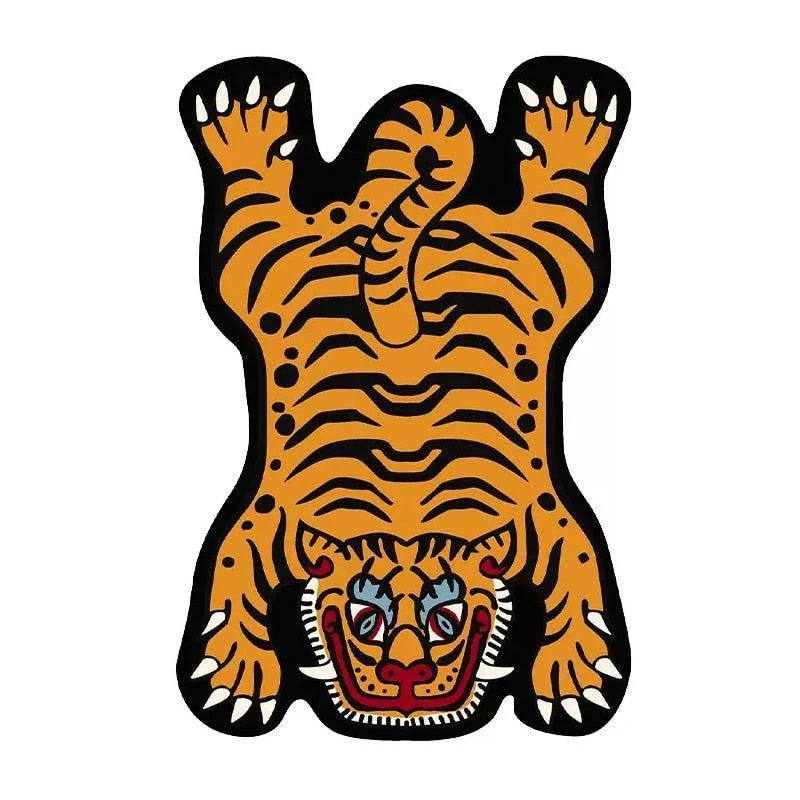 Cartoon Tiger Rug -