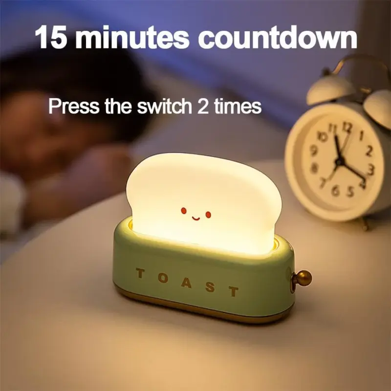 Cartoon Toast Night Light