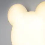 Cartoon minimalist bear shaped LED wall lamp tag1