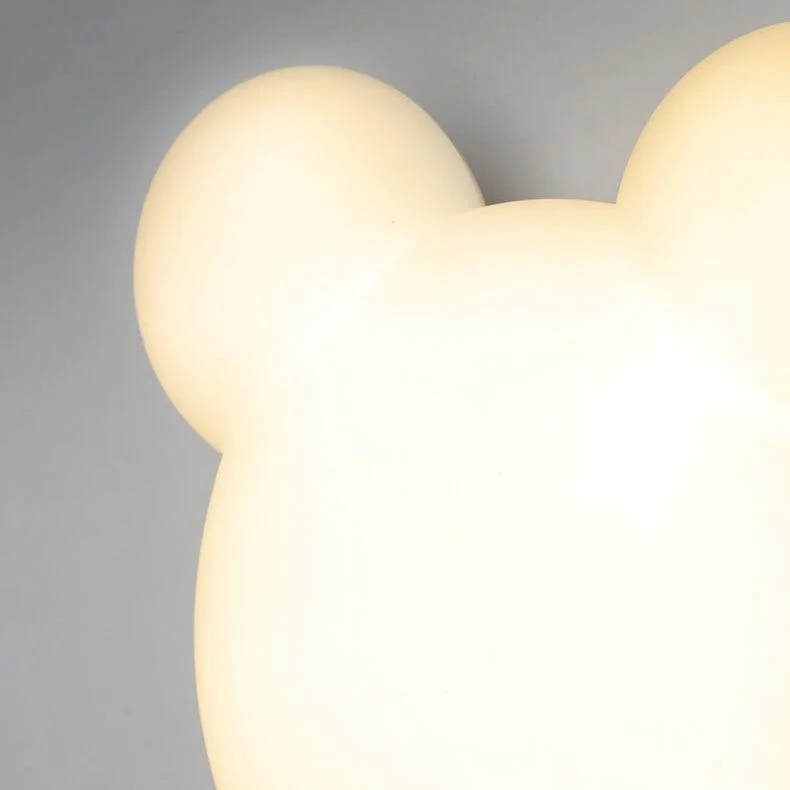Cartoon minimalist bear shaped LED wall lamp -  - #tag1#