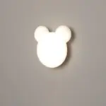 Cartoon minimalist bear shaped LED wall lamp tag1