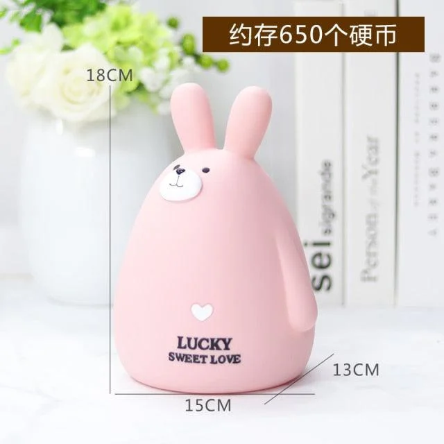 Cartoon rabbit piggy bank ornaments nordic animal piggy  bank -  - #tag1#