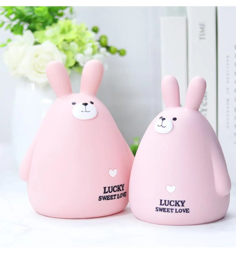 Cartoon rabbit piggy bank ornaments nordic animal piggy  bank -  - #tag1#