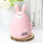 Cartoon rabbit piggy bank ornaments nordic animal piggy bank tag1
