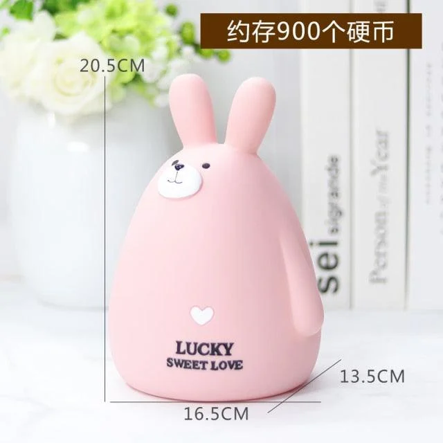 Cartoon rabbit piggy bank ornaments nordic animal piggy  bank -  - #tag1#