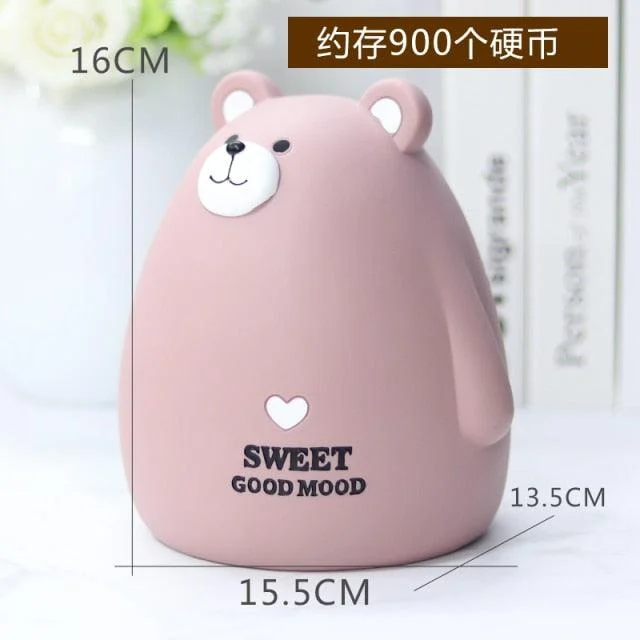 Cartoon rabbit piggy bank ornaments nordic animal piggy  bank -  - #tag1#