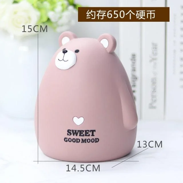 Cartoon rabbit piggy bank ornaments nordic animal piggy  bank -  - #tag1#