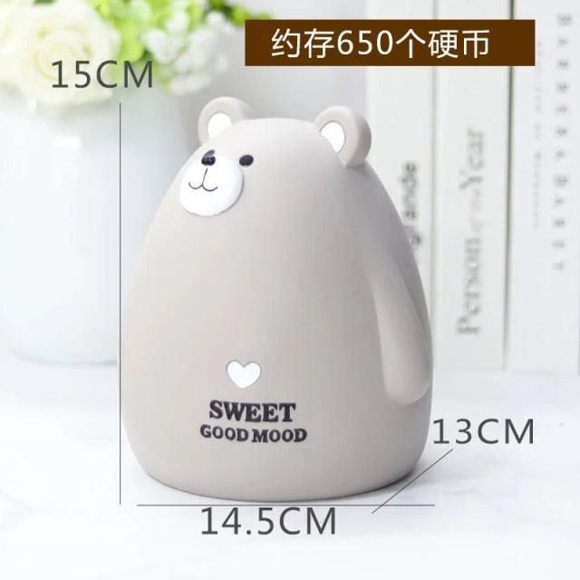 Cartoon rabbit piggy bank ornaments nordic animal piggy  bank -  - #tag1#