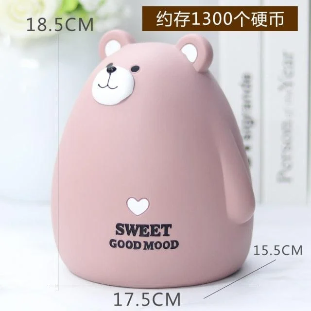 Cartoon rabbit piggy bank ornaments nordic animal piggy  bank -  - #tag1#