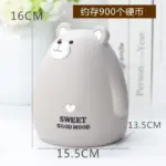 Cartoon rabbit piggy bank ornaments nordic animal piggy bank tag1