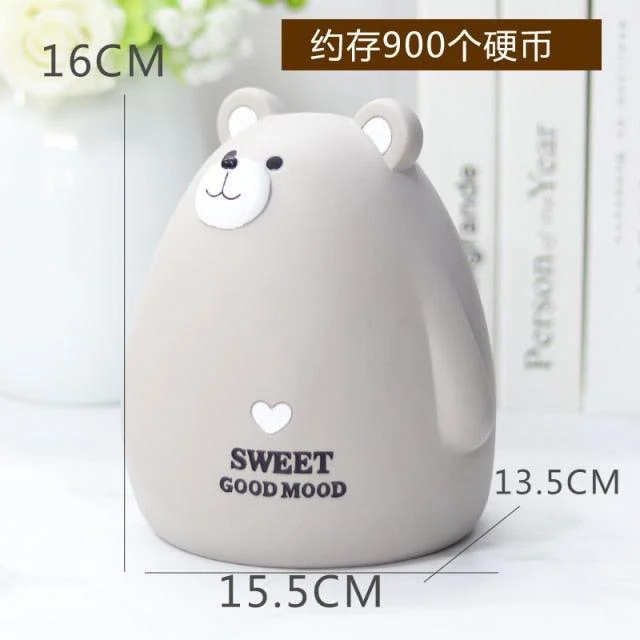 Cartoon rabbit piggy bank ornaments nordic animal piggy  bank -  - #tag1#