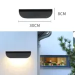 CascadeSpot Waterproof Outdoor Wall Lamp tag1