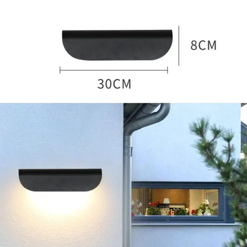 CascadeSpot Waterproof Outdoor Wall Lamp tag1