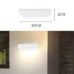 CascadeSpot Waterproof outdoor wall light