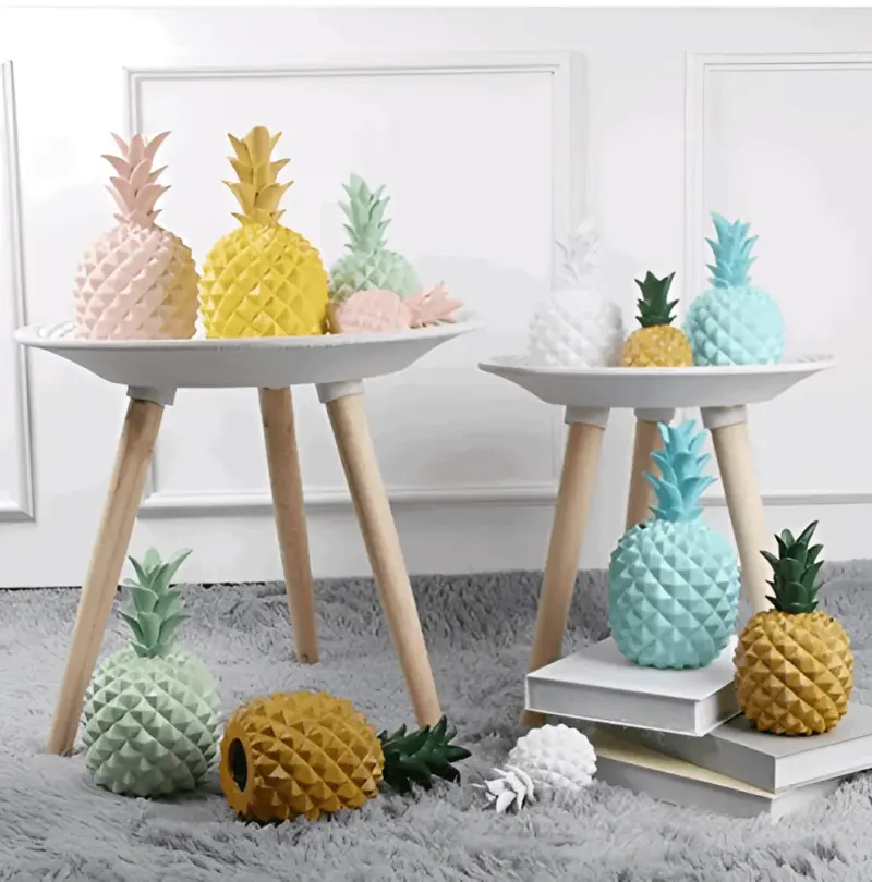 Cash Crop Stylish Pineapple Piggy Bank tag1