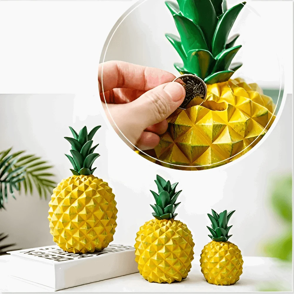 Cash Crop - Stylish Pineapple Piggy Bank -  - #tag1#