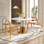 Casual Style Solid Coloured Chairs tag1