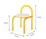 Casual Style Solid Coloured Chairs tag1