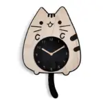 Cat_Lover_-_Swinging_Clock_with_Cat_Motif_-_-_tag1_-4164886 Cat Lover Swinging Clock with Cat Motif tag1