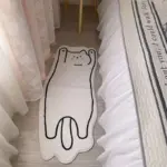 Cat Lying Rug