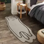 Cat Lying Rug