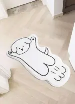 Cat Lying Rug