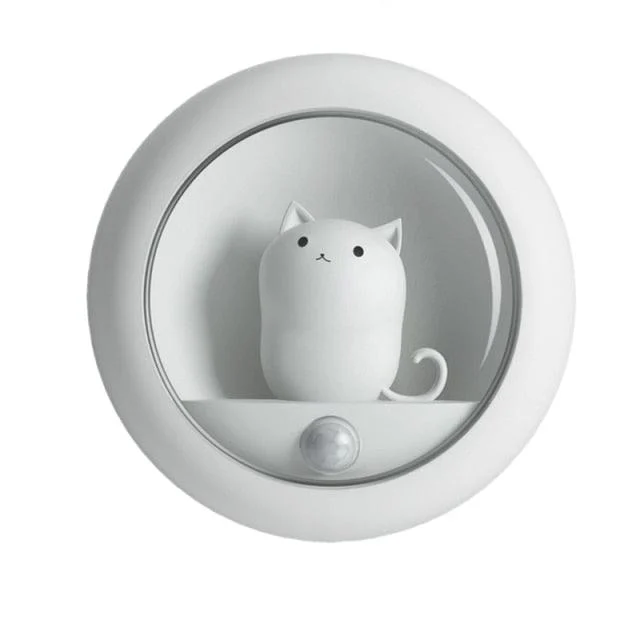 Cat Motion Sensor Night Light -