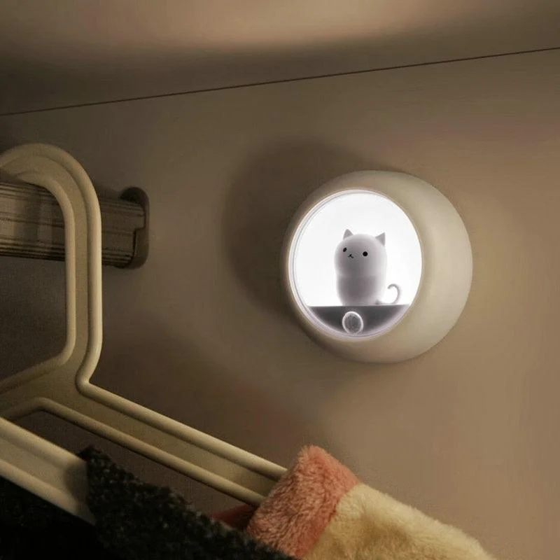 Cat Motion Sensor Night Light -