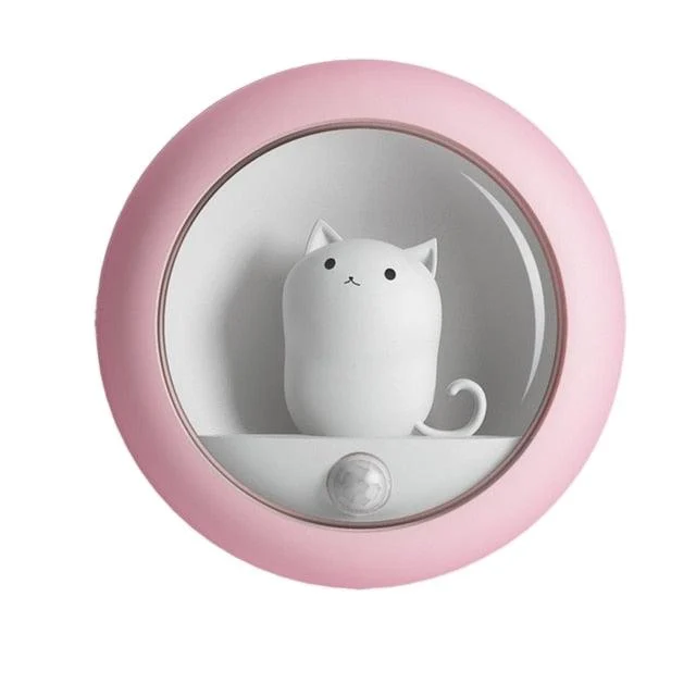 Cat Motion Sensor Night Light -