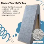 Cat Scratching Mat ClawSafe Self Adhesive Furniture Protection tag1