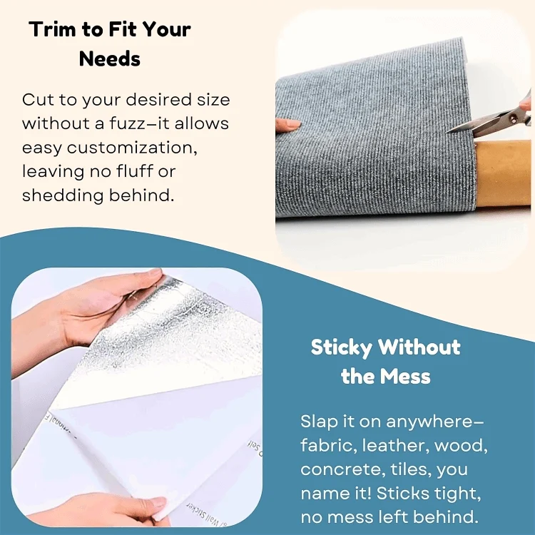 Cat Scratching Mat - ClawSafe - Self-Adhesive - Furniture Protection -  - #tag1#
