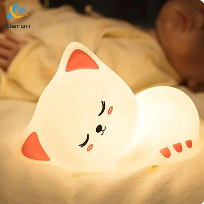 Cat Seven Colors LED Night Light -  - #tag1#