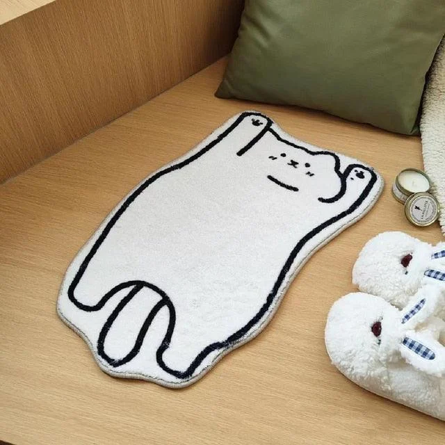 Cat Sleep Rugs Decoration Bedroom Carpet for Child -